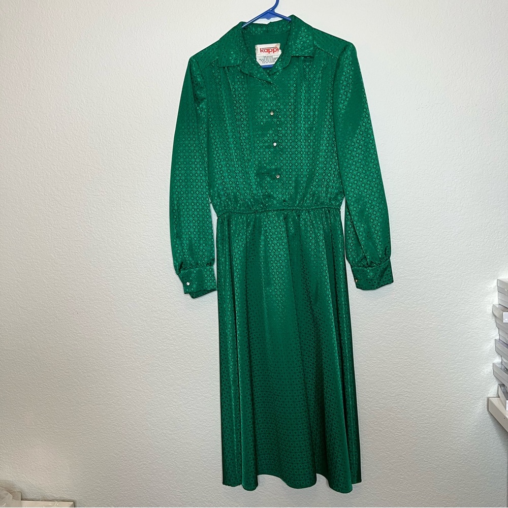 Vintage Kappi Green Women's Dress